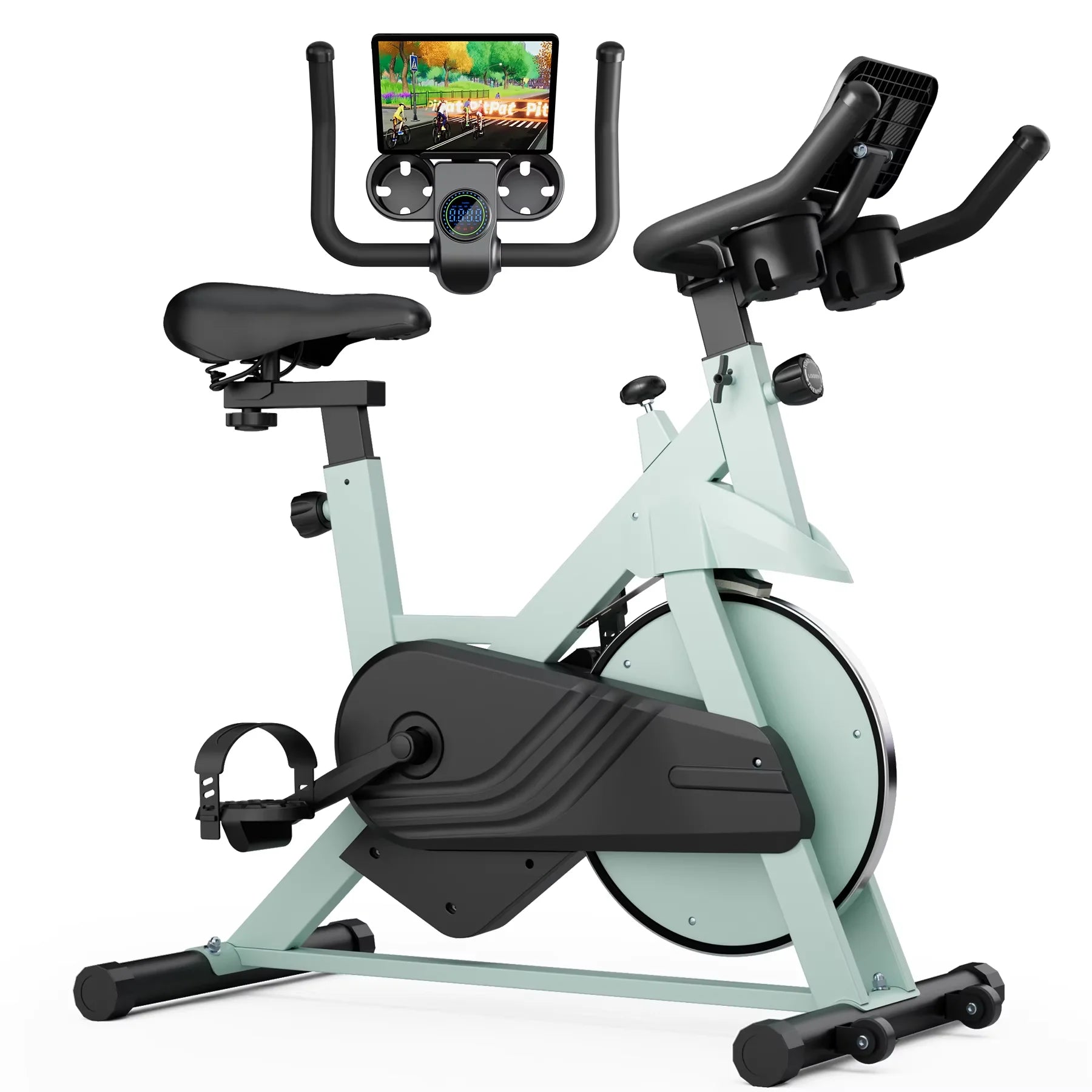 Superun 32-Level Magnetic Resistance Exercise Bike
