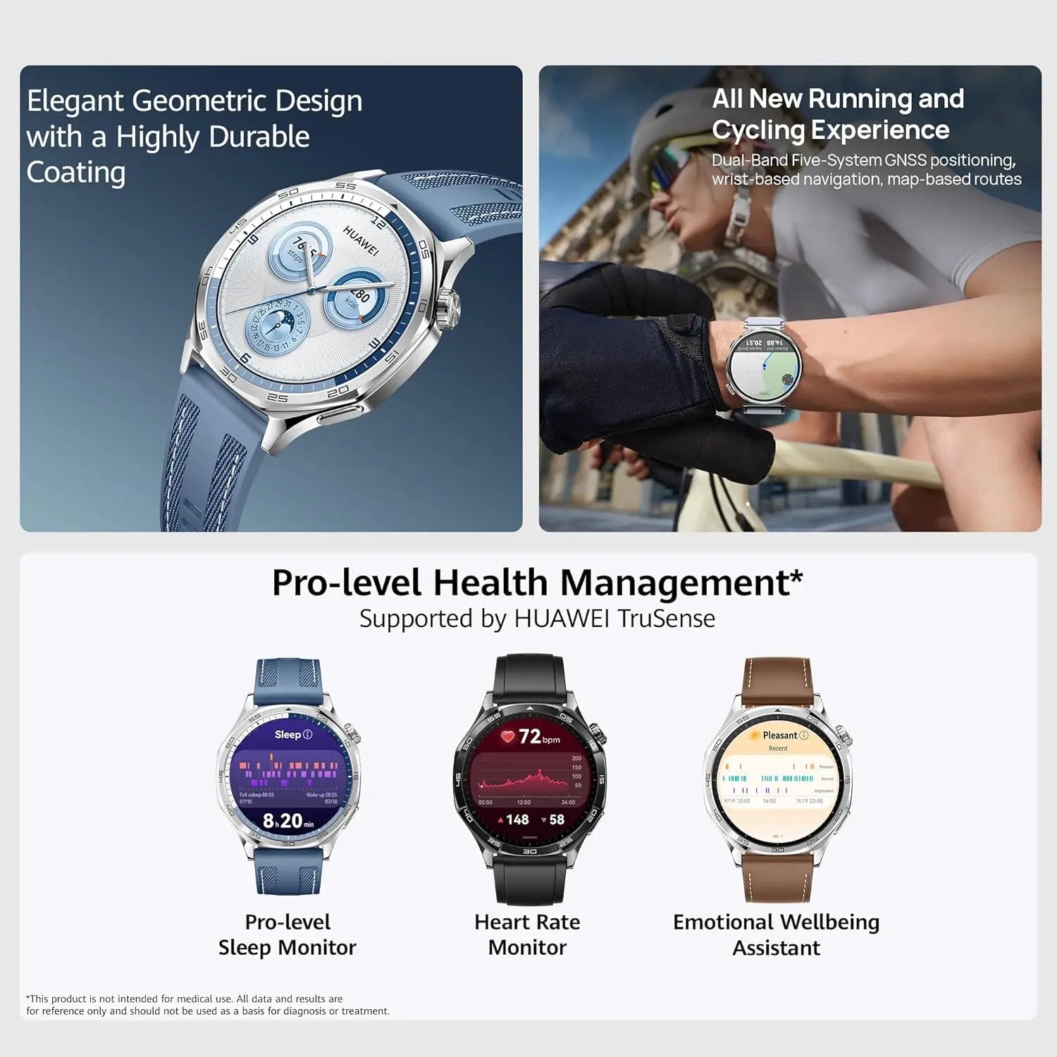 Huawei Watch GT 5 Smartwatch With Up To 14 Days Battery Life For Running And Cycling