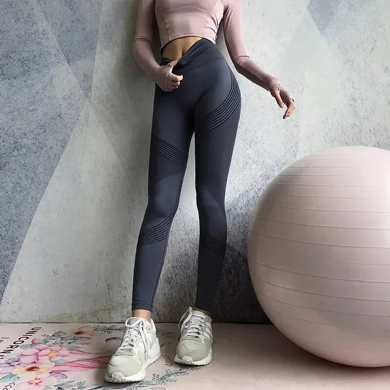 Women's Yoga Pants High Waist Quick Dry Stretch Leggings