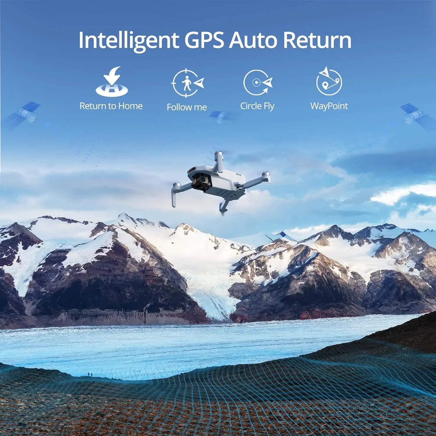 Potensic ATOM SE Drone With GPS Return 4K EIS Camera