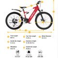 XT90 1500W Electric Bike 48V 20Ah All Terrain Brake