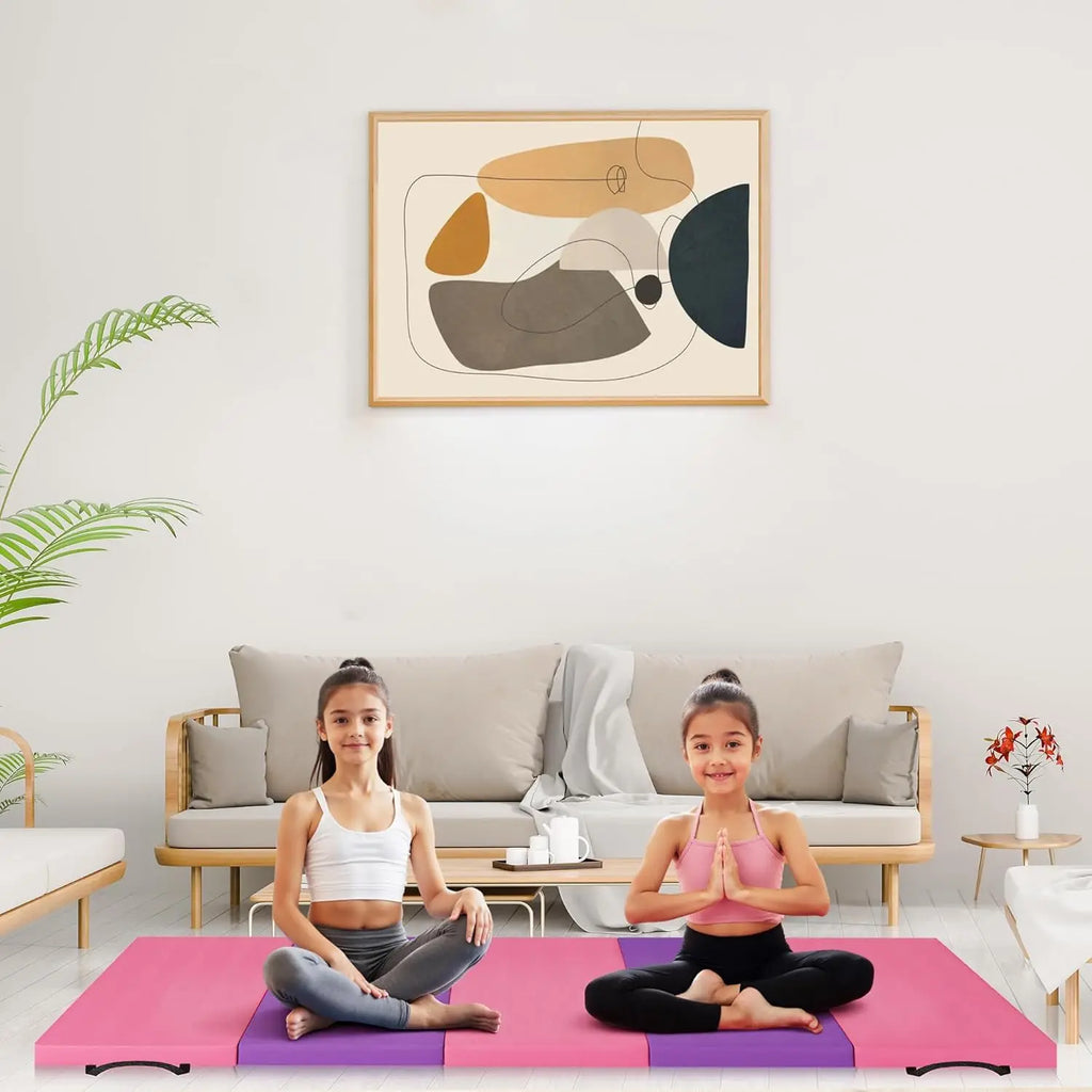 TWISTER.CK Folding Gym Mat Extra Firm High-Density Foam