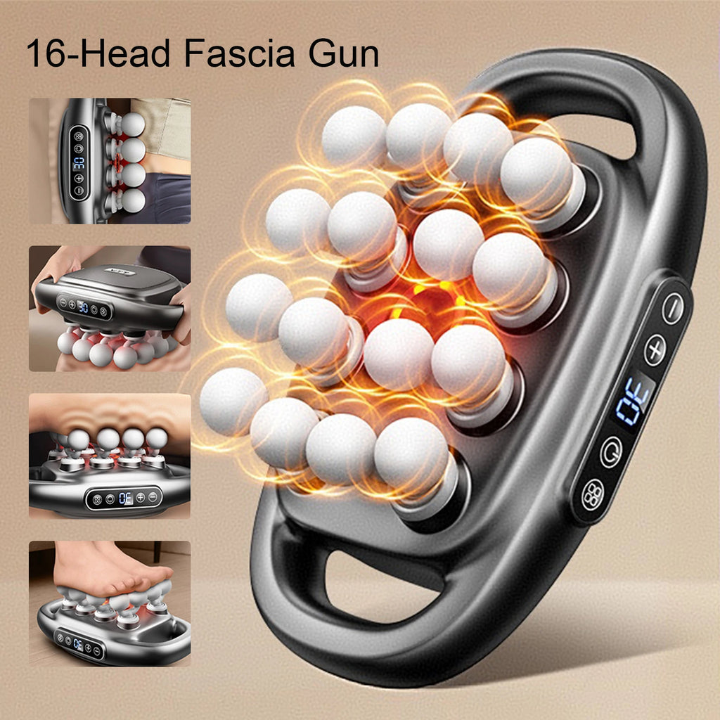 Foreverlily Fascia Gun Nine Mode High Frequency Massage