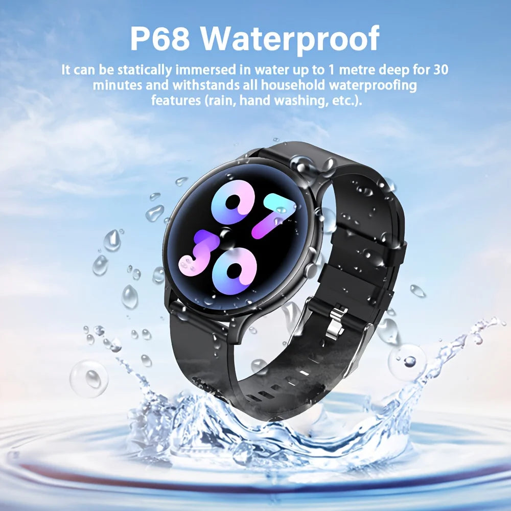 LAXASFIT Smart Watch 1.46 HD Screen Heart Rate Monitor IP68