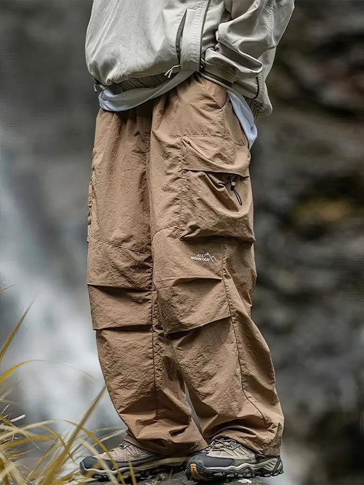 Men Waterproof Hiking Cargo Pants For Outdoor Adventure