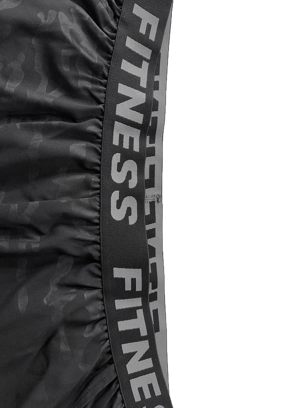 Men's Bull Print Running Shorts 3-Piece Set For Training