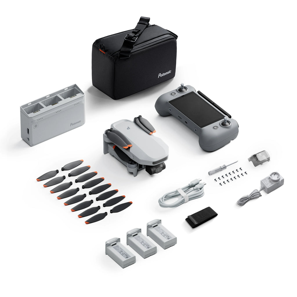 Potensic Atom 2 Drone With PTD 1 Remote 4K Video 8K Photos 10km Range AI Night Tracking