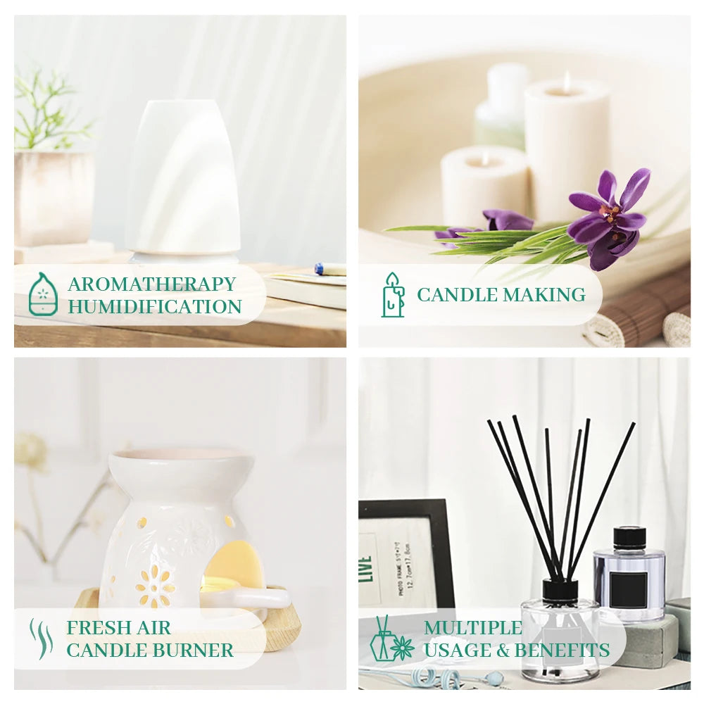 EVOKE OCCU Pure Essential Oils Set Fragrance Collection For Diffuser