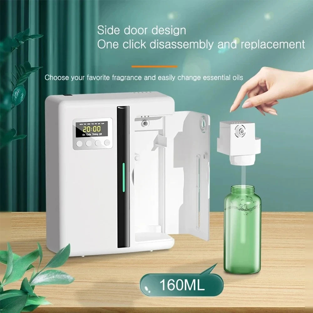 NAMSTE Fragrance Diffuser Coverage 300m³ Room Air Freshener Bluetooth Oil Diffuser Essential Oil Electric Smell for Home Perfume
