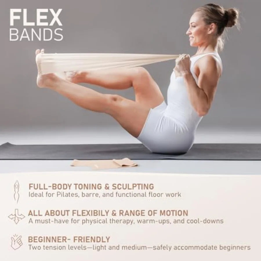 YAO HUI HUANG Pilates Ring Core Ball Kit Home Workouts