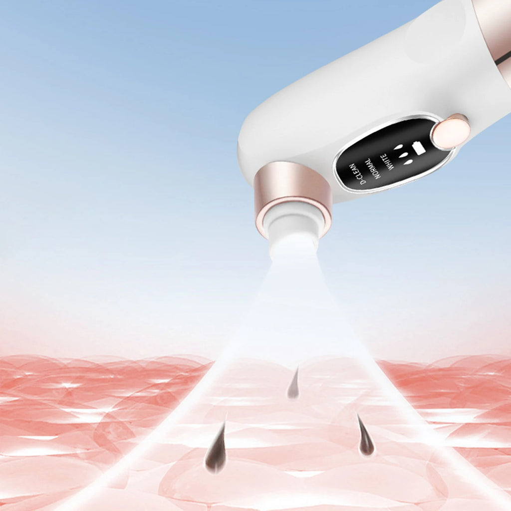 MIAO US USB Rechargeable Blackhead Vacuum Kit Pore Cleaner