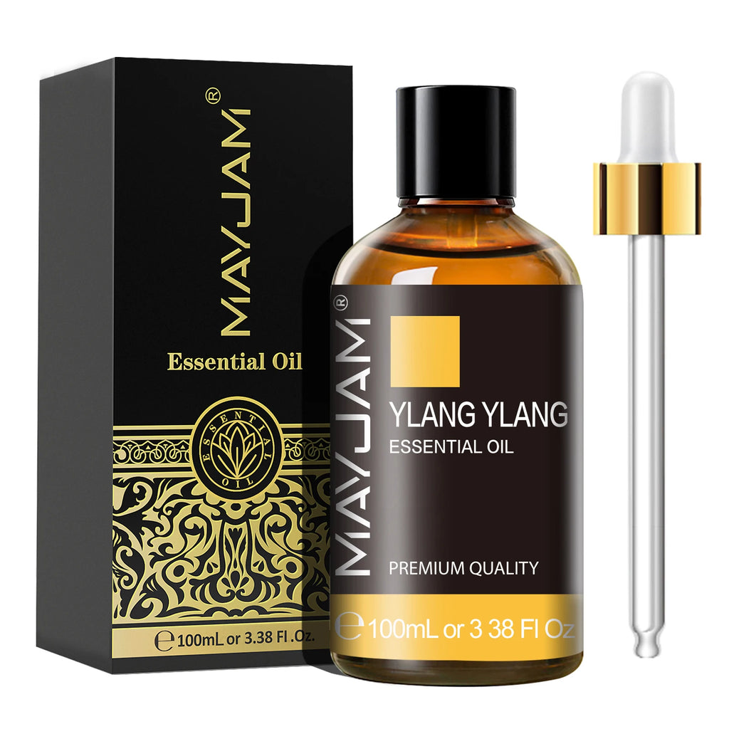 MAYJAM Pure Essential Oil For Humidifier Diffuser Vanilla Bergamot