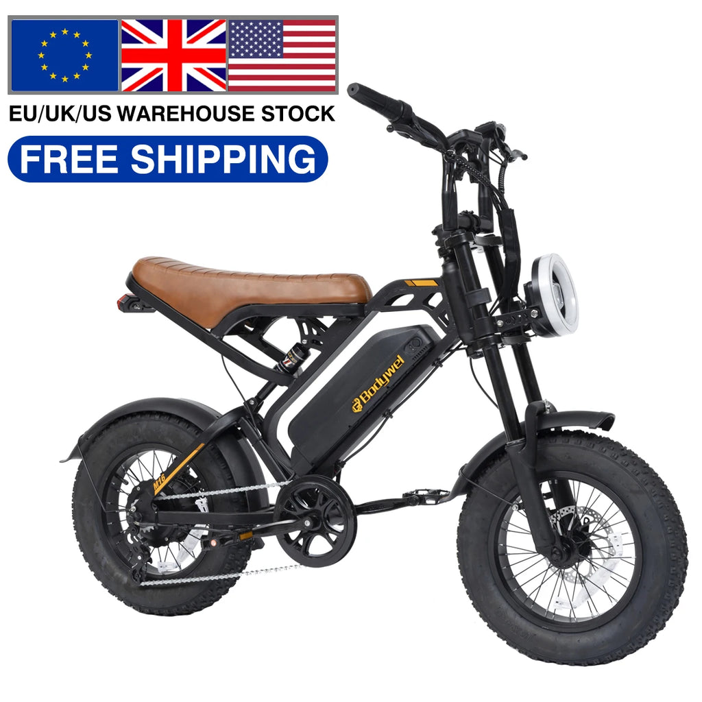 Bodywel M16 Offroad Electric Bike 1500W Fat Tire All Terrain