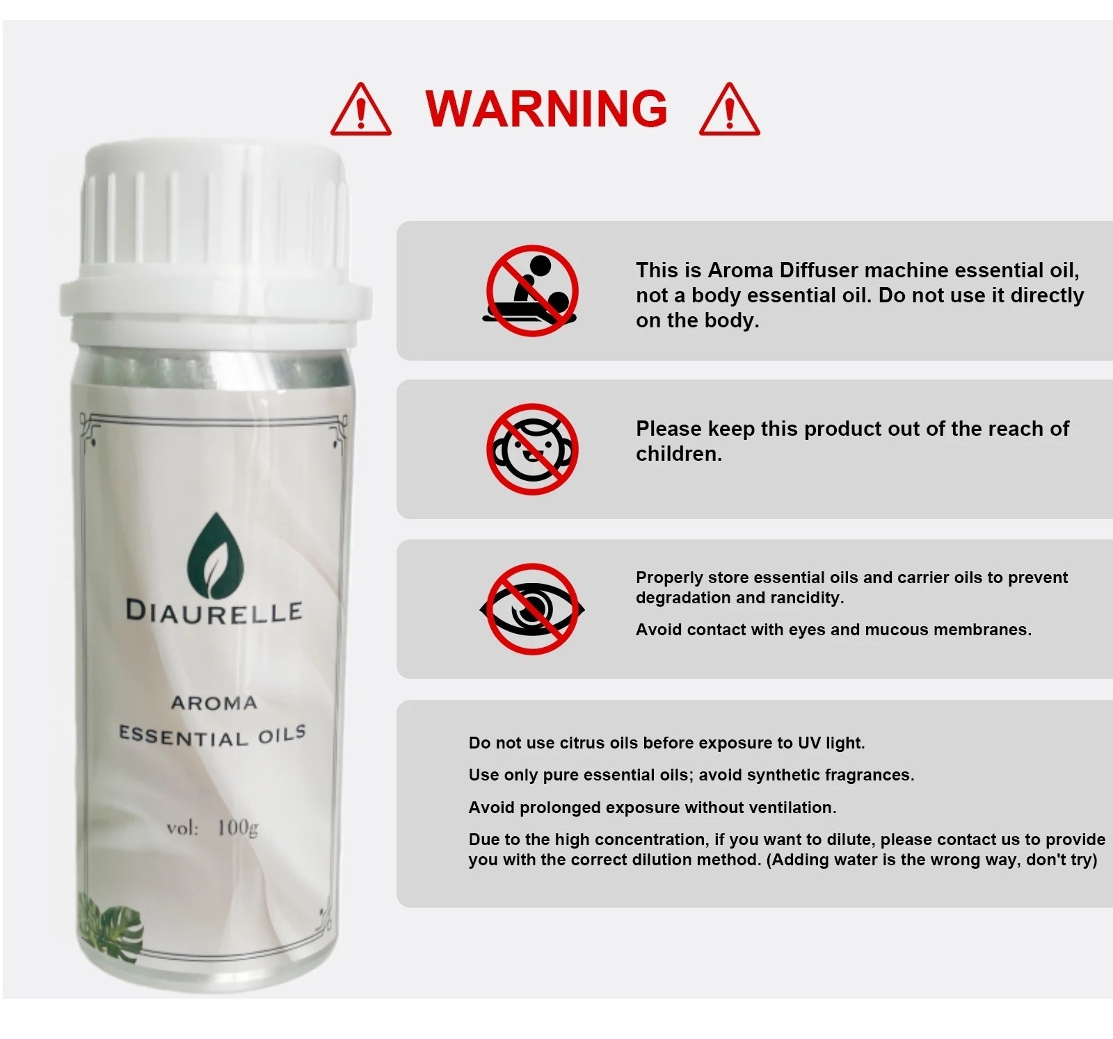 Ship from USA 100ML Aromatherapy For Diffuser Hotel Collection Fragrance Oil Pure Nature Plant Extract Aroma Essential Oil