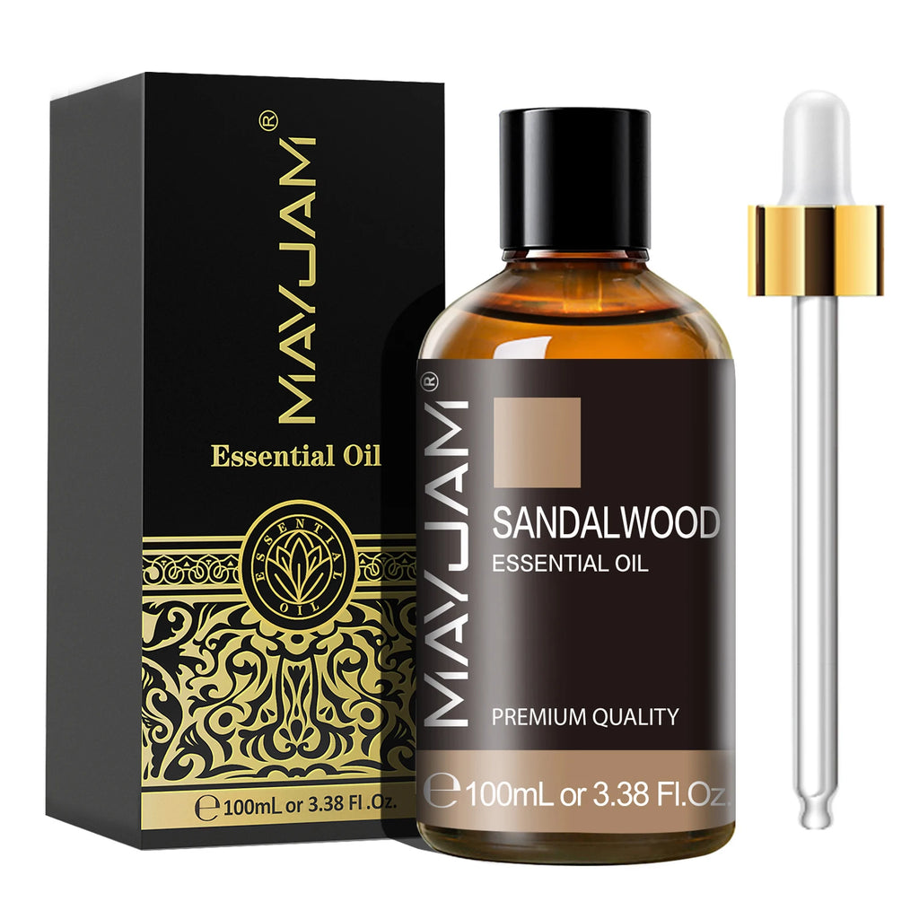 MAYJAM Pure Essential Oil For Humidifier Diffuser Vanilla Bergamot