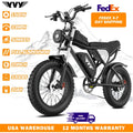 YVY K20 1500W Electric Bike for Adults Fat Tire Range