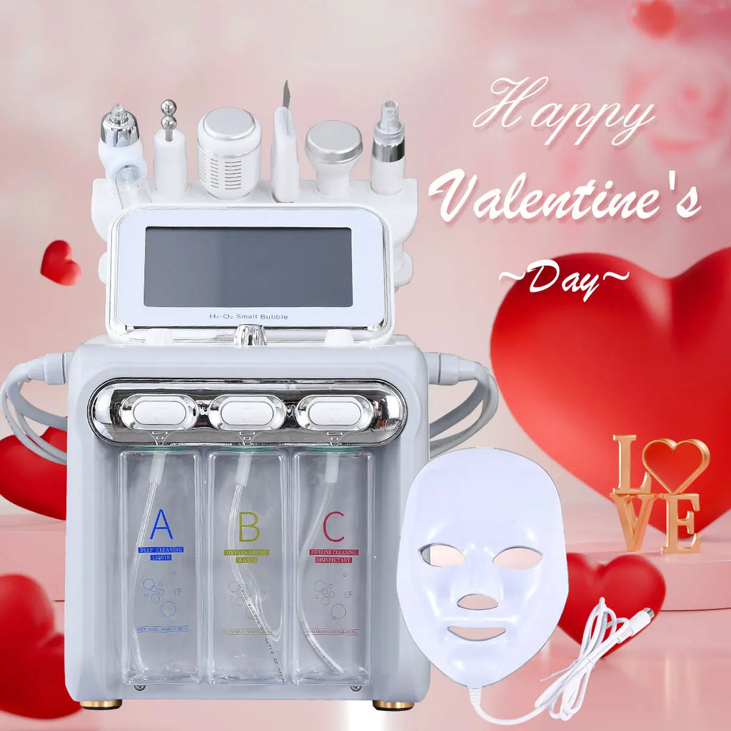 Amilibeauty 7 In 1 Hydrogen Peroxide Skin Cleansing Hydrofacial Machine