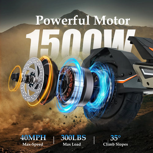 1500W electric scooter for adults