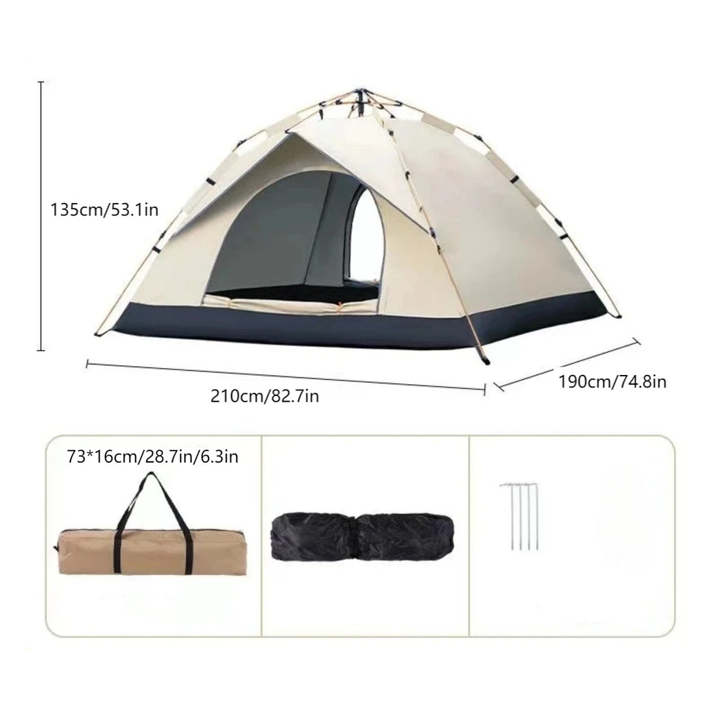 Pakicetus Outdoor Automatic Quick Opening Tent Rainproof Shelter