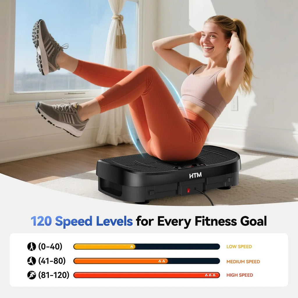 HTM Vibration Plate Fitness Platform for Whole Body Training