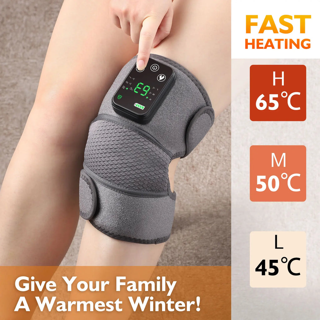 Hailicare Knee Massager With Heating And Vibration