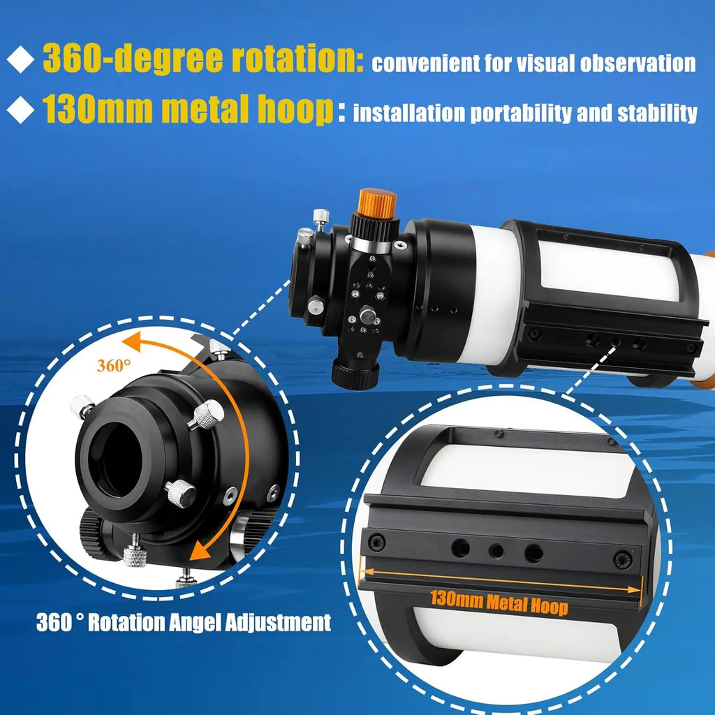 Svbony SV48P Dual Speed Focuser Refractor Telescope for Deep Sky