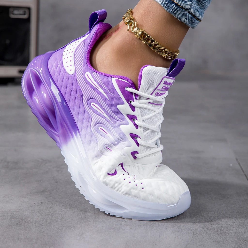 Unisex Lightweight Mesh Running Shoes With Air Cushion Comfort