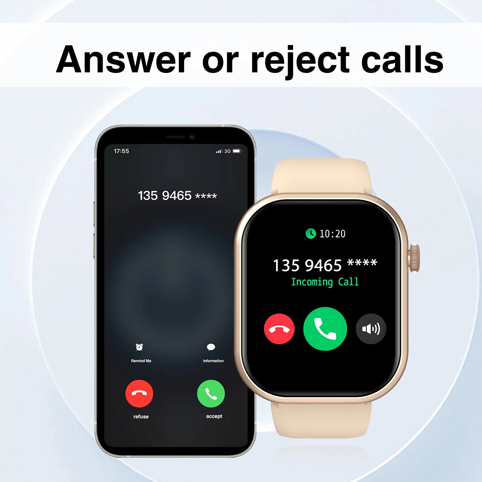 Hot Smartwatch Touch Screen Calls Reminders And Custom Watch Faces