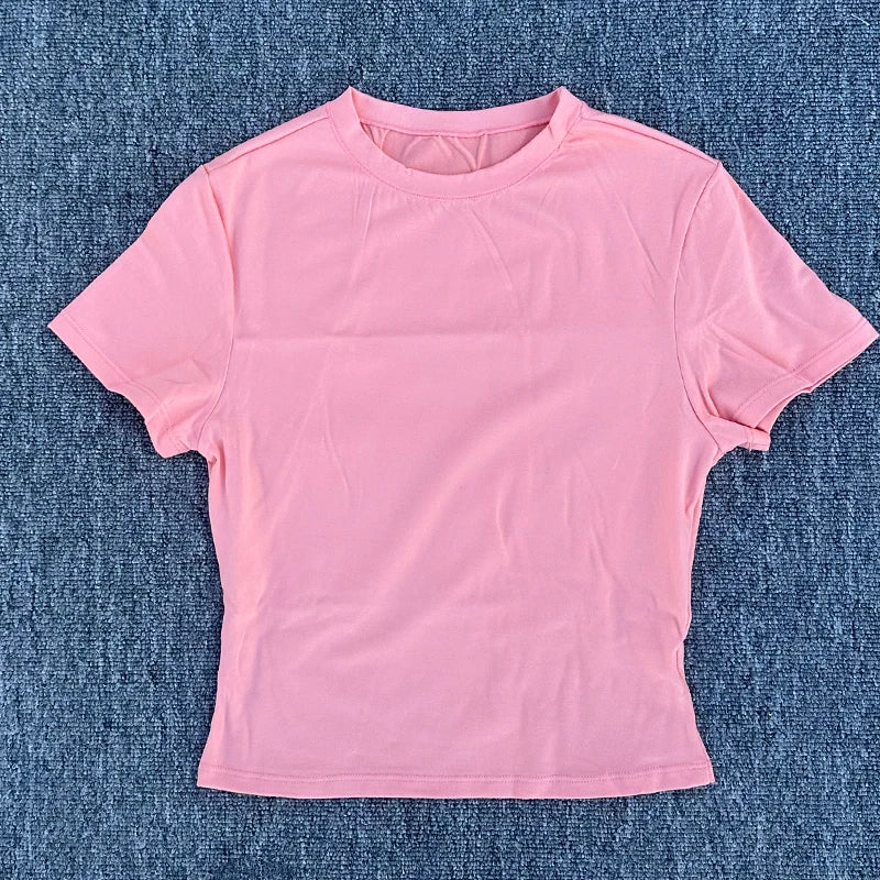 Women's Quick Dry Sports T Shirt for Yoga and Running