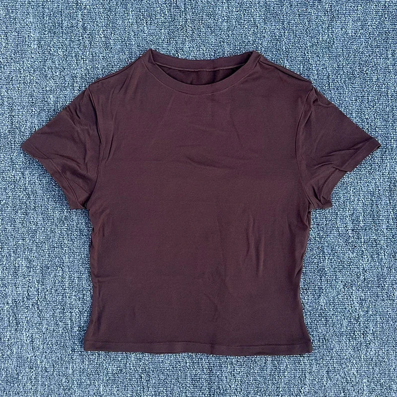 Women's Quick Dry Sports T Shirt for Yoga and Running