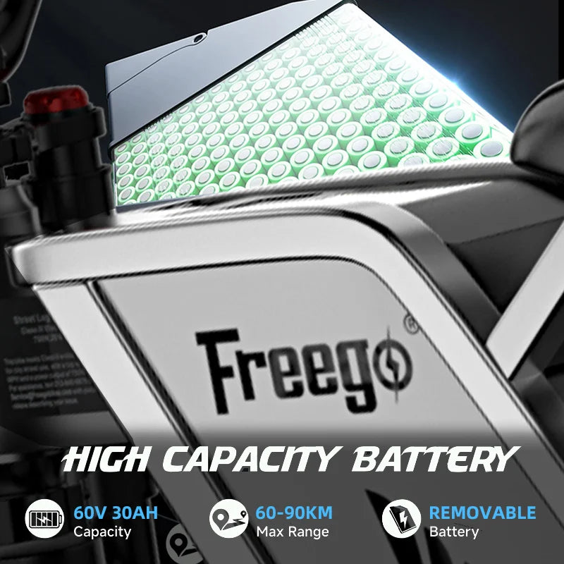 Freego X2 Pro Electric Motorcycle For Adults Off Road Performance