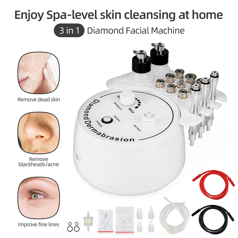 Foreverlily Diamond Microdermabrasion Machine for Skin Care