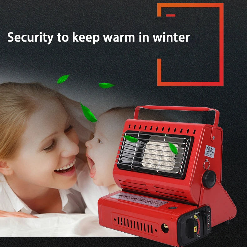 Camping Emergency Butane Heater Double Heat Source For Outdoor Survival