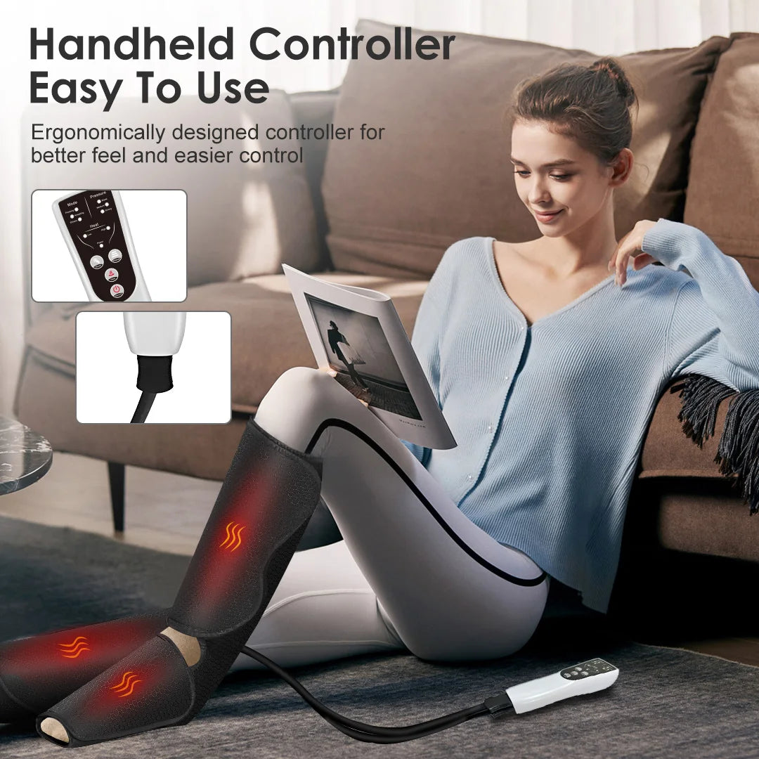 Sejoy Leg Air Compression Massager For Foot Calf Thigh