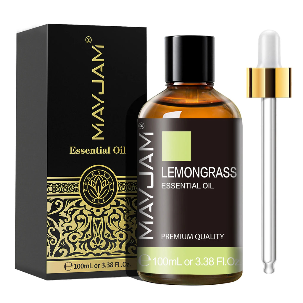 MAYJAM Pure Essential Oil For Humidifier Diffuser Vanilla Bergamot