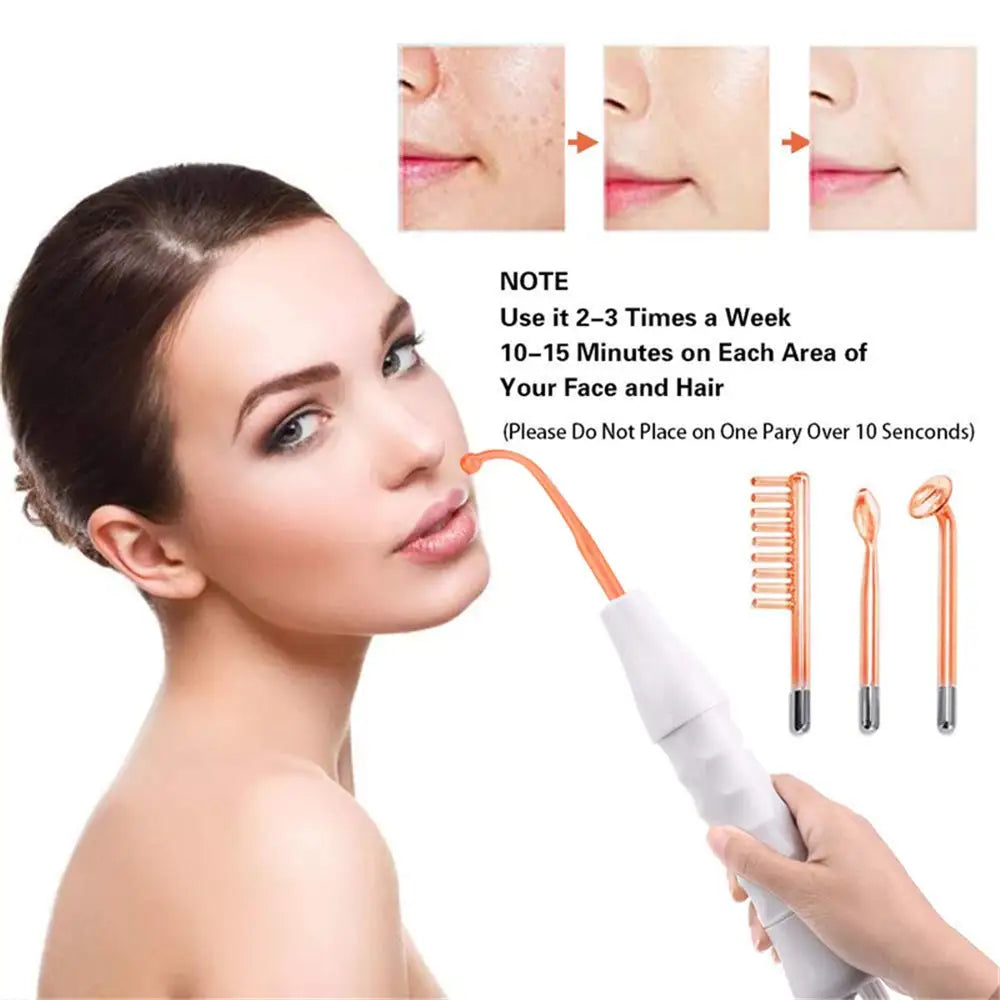 AOKO 4 In 1 High Frequency Facial Rejuvenation Wand