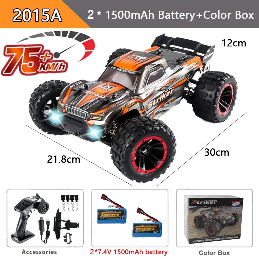 WLtoys 2105A RC Car Brushless 4WD High Speed