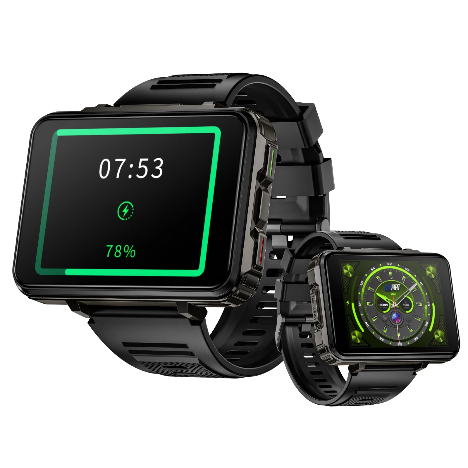 Lokmat Appllp 5 Max Android Watch Phone 4G Dual Camera