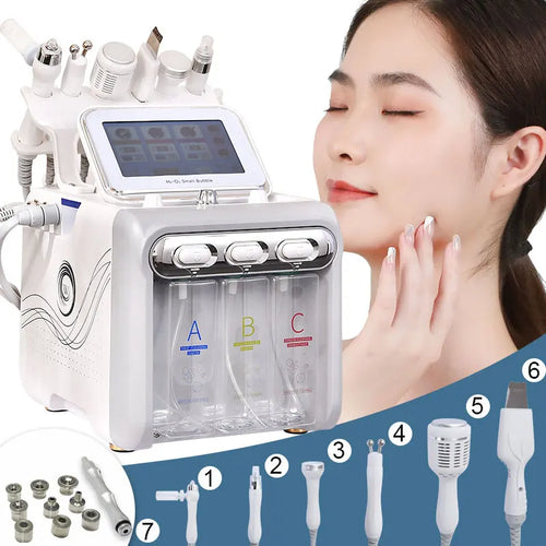 Amilibeauty Hydra Diamond Microdermabrasion 6 In 1 Facial Machine