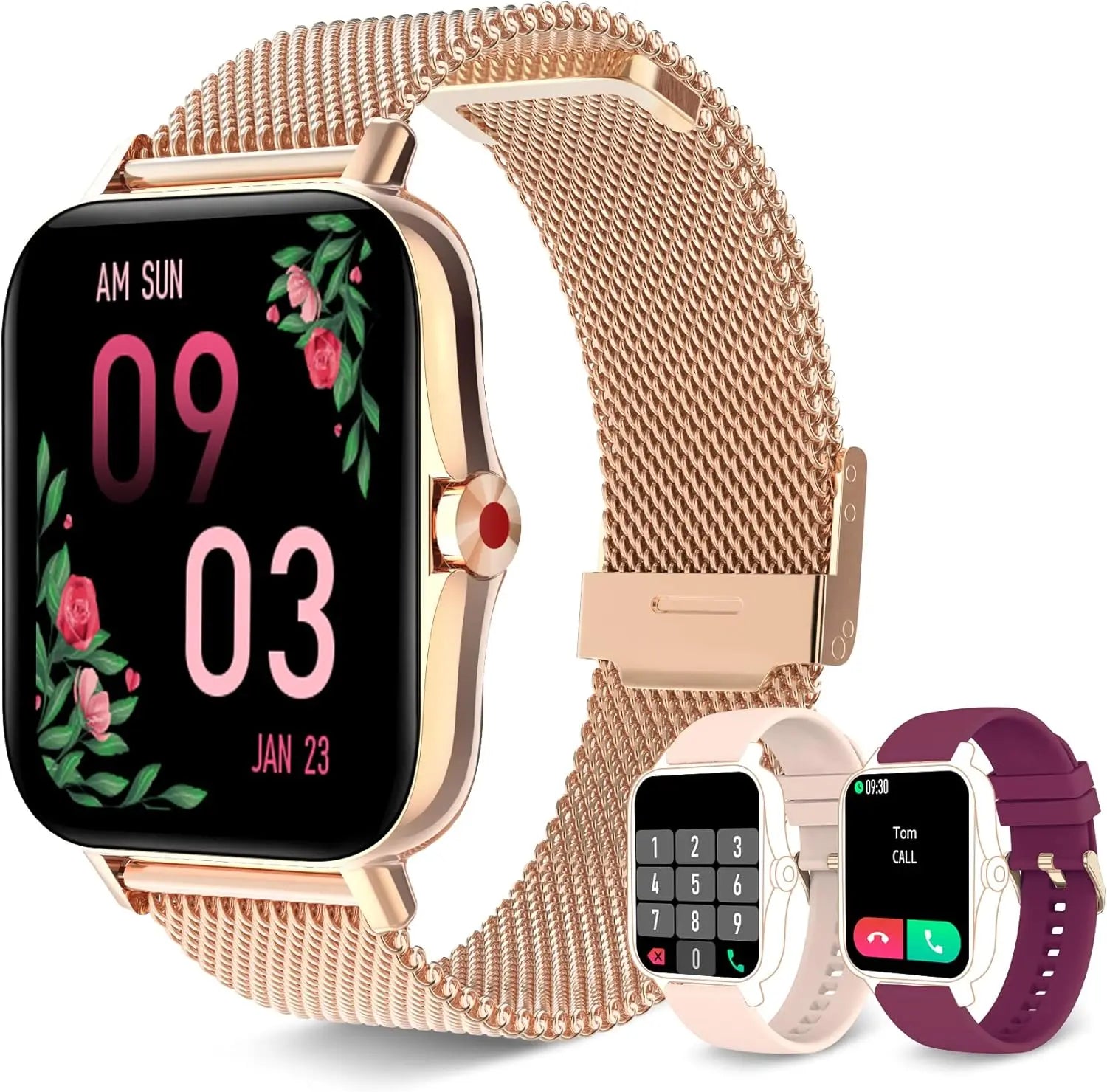 Smart Watch For Women Fitness Tracker With Heart Rate Monitoring