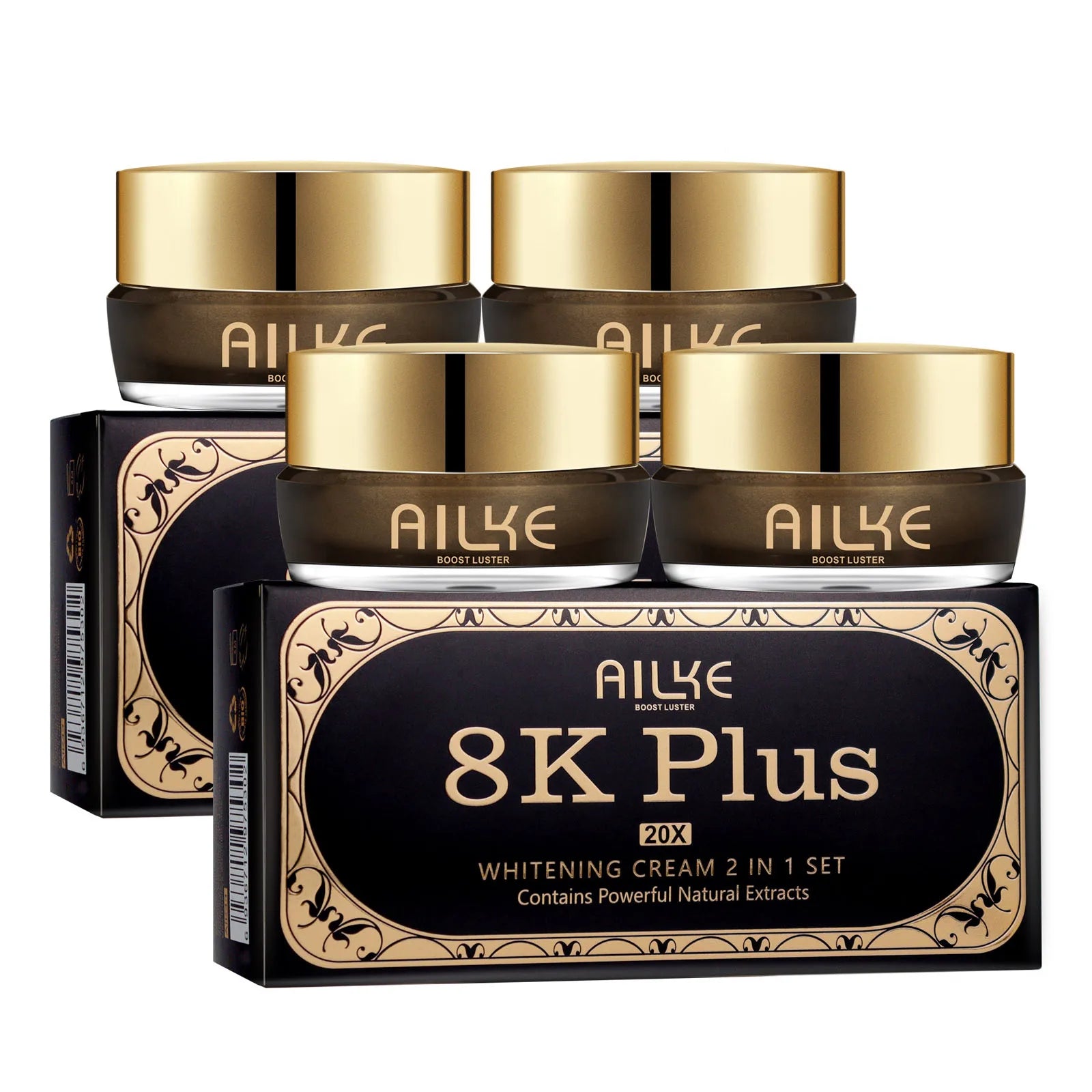 AILKE Whitening Face Cream With Collagen And Glutathione For All Skin Types