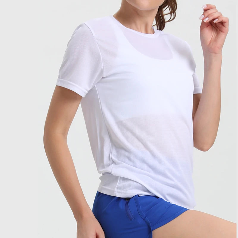 Women's Ultralight Quick Dry Sport Shirt Breathable Running Gym