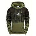 Men's Autumn Winter Tracksuit Hoodie Sweatpants Set