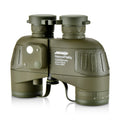 AO3097 10x50 HD Marine Binoculars With Rangefinder Compass BAK4 Prism