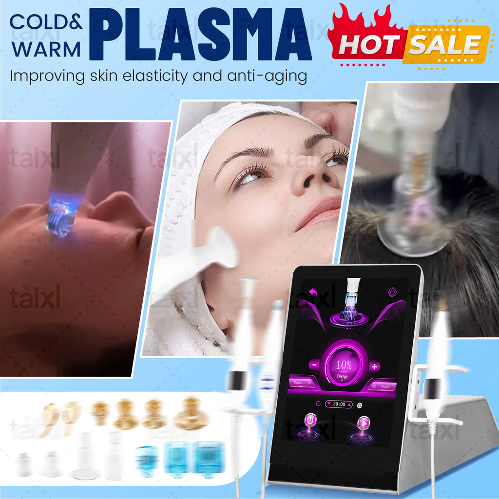 8in1 Cold and Hot Plasma Machine for Skin Rejuvenation