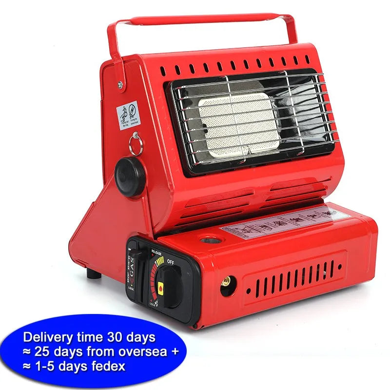 Camping Emergency Butane Heater Double Heat Source For Outdoor Survival