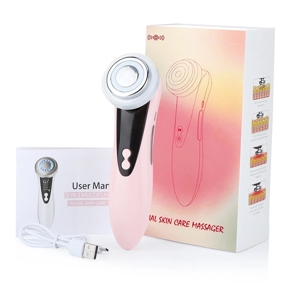 PASTSKY 4in1 Facial Massager With Light Therapy And Lifting