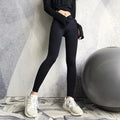 Women's Fitness Yoga Pants Stretch Tight High Waist Belly Control
