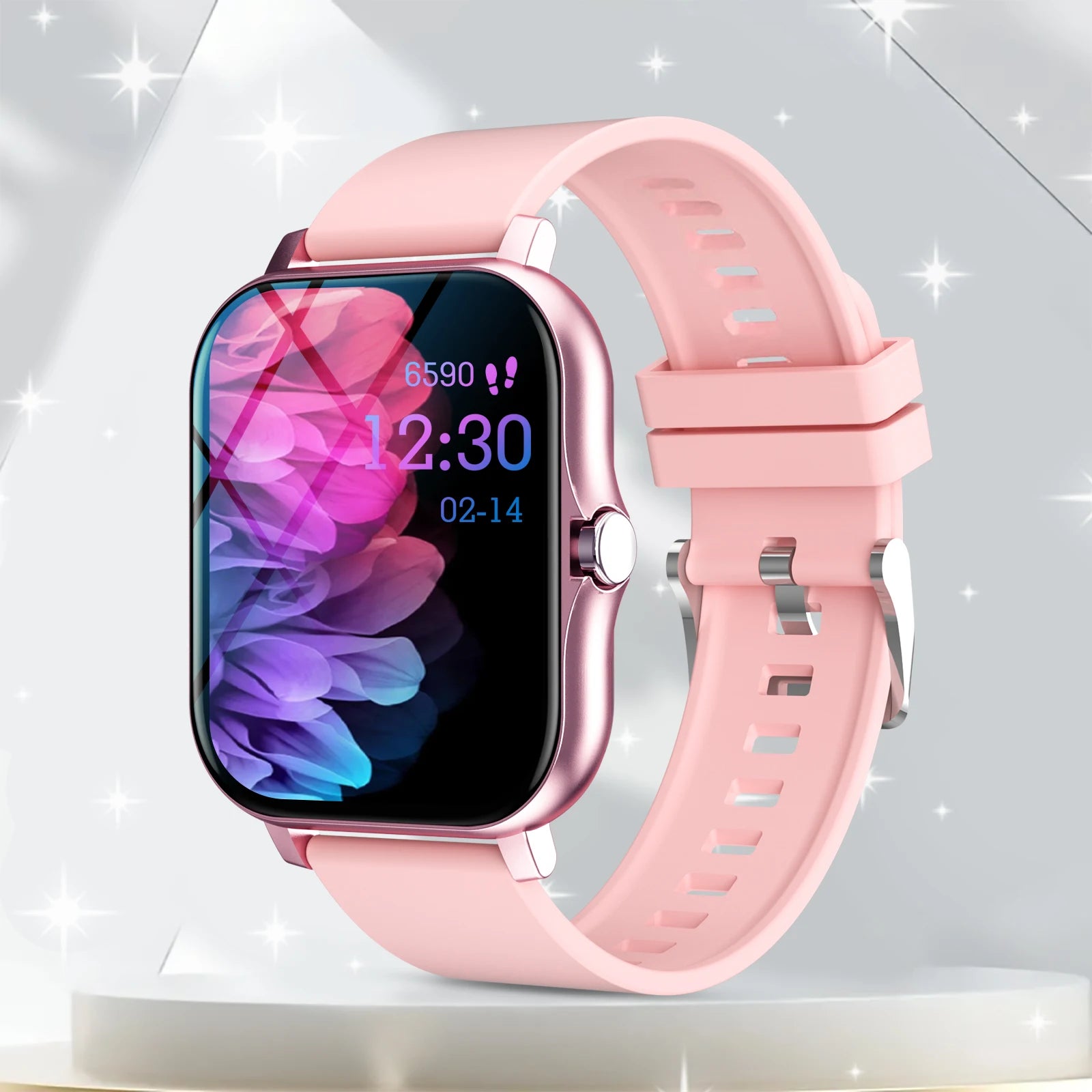 Odelettevcy Smartwatch With Wireless Calling Dial Fitness Tracking iPhone Android