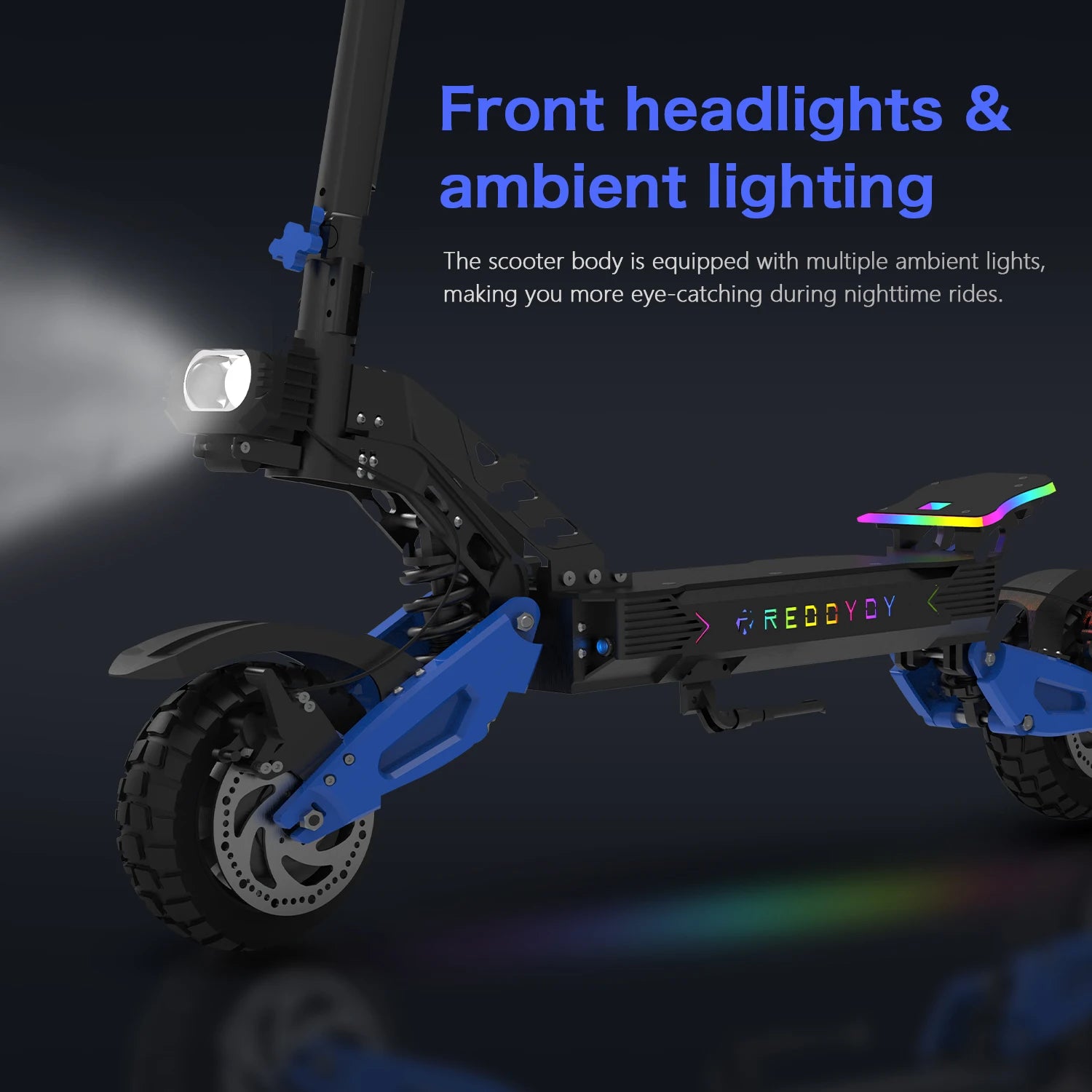REDDYDY Electric Offroad Scooter 5000W Dual Motor